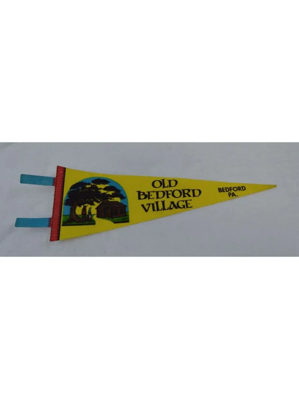 Vintage Old Bedford Village Bedford, PA pennant